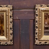Pair of 19th‑century Crystoleum SAI4270