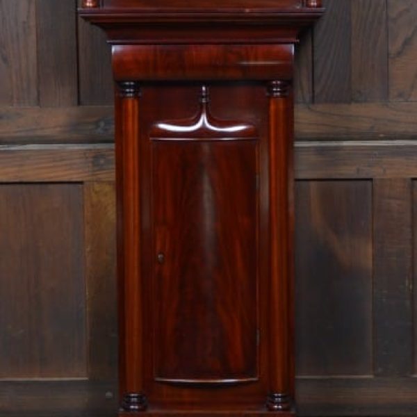 Victorian Scottish Mahogany Longcase Clock Alex Low SAI3357