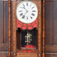 Continental Mahogany Wall Clock – SAI2420