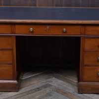 Edwardian Mahogany Knee Hole Desk SAI4182