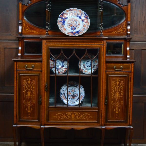 Edwardian Mahogany Display Cabinet SAI3303