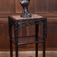 Chinese Marble Top Side Table SAI3726