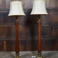 Pair Of Victorian Floor Standing / Standard Lamps SAI3149