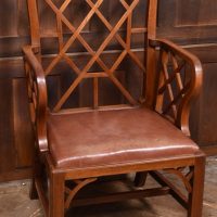 19th Century Mahogany Cockpen Chair SAI4190