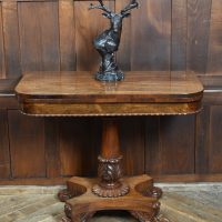 Victorian Rosewood Fold-over Games Table SAI3898