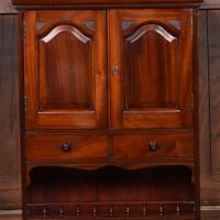 Edwardian Mahogany Wall‑Hanging Cabinet SAI4263