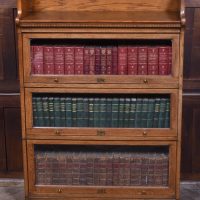 Edwardian Oak Lebus Sectional Bookcase SAI4164