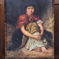 Oil Painting On Wood – Signed C.E. Howson SAI3964