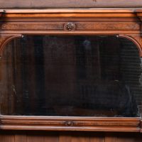 Edwardian Walnut Over Mantle Mirror SAI3766