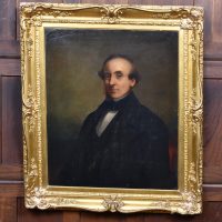 19th-century Oil Portrait Of A Gentleman SAI3847
