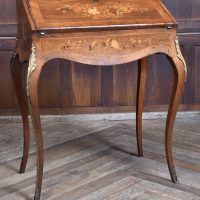 Victorian Marquetry Bureau Du Dame/ Writing Desk SAI3816