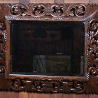 French Oak Wall Mirror &#8211; SAI3996