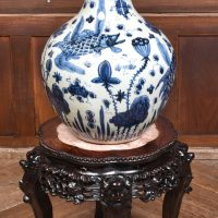 Marble Top Plant / Vase Stand SAI3939