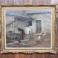 Ralph Dorrance Oil On Canvas SAI3865