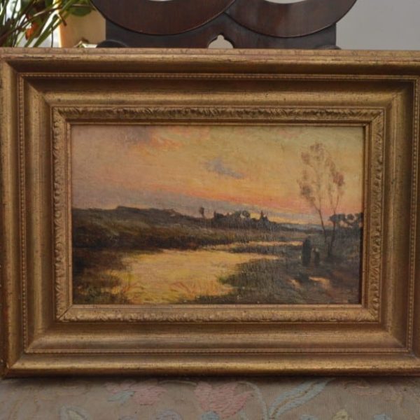 G Jewett Oil painting “Eventide”