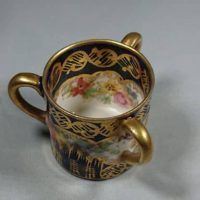 Crown Staffordshire Hand Painted Tyg