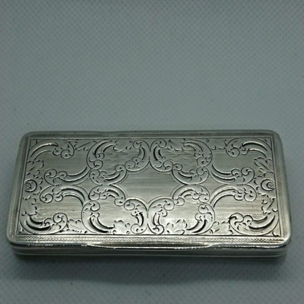 Dutch Silver Snuff Box c1813
