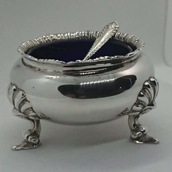 Silver Salt Hallmarked London 1968