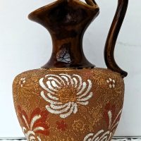 Antique English Victorian Doulton &amp; Slater&#8217;s Ewer