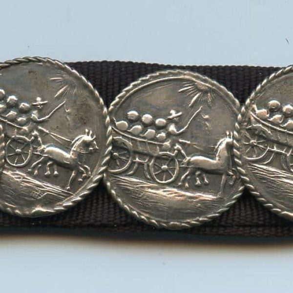 Eight Dutch Silver Buttons