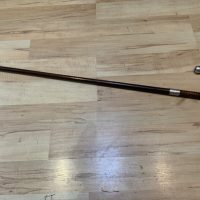 Gentleman’s walking stick sword stick with silver mounts