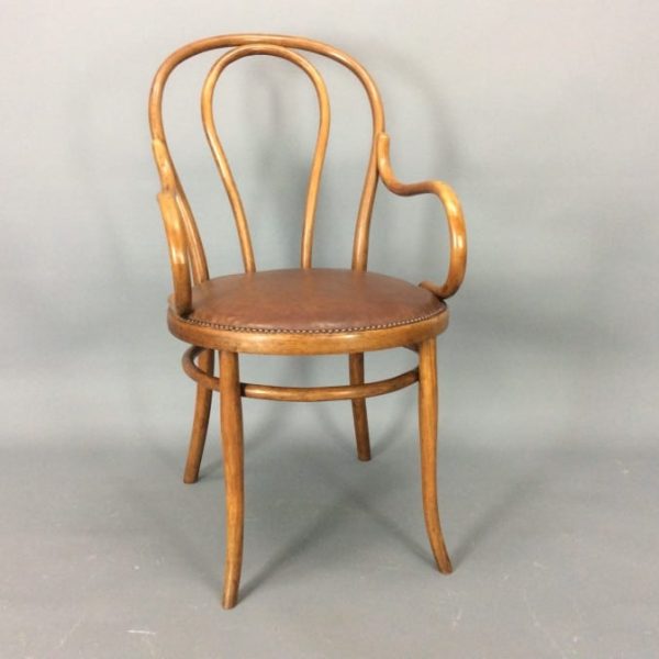 Early 20th Century Thonet Bentwood Armchair