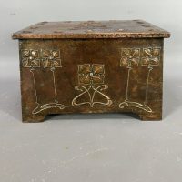 Arts &#038; Crafts Copper Log Box