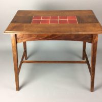 Arts &#038; Crafts Tile Top Table