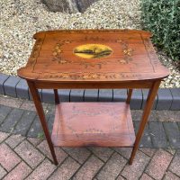 Edwardian Mahogany Painted Side Table