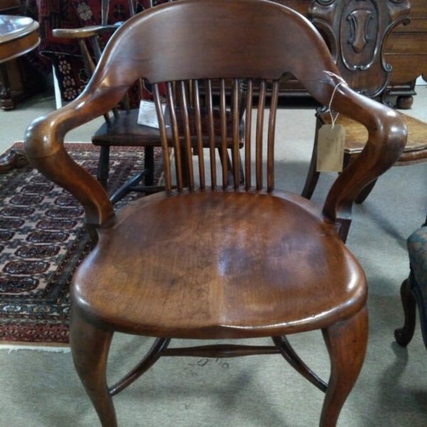 Edwardian Antique Desk Chair