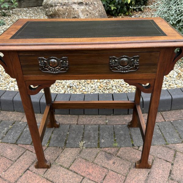 Arts & Crafts Walnut Desk c1910