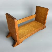Arts &amp; Crafts Oak Book Trough