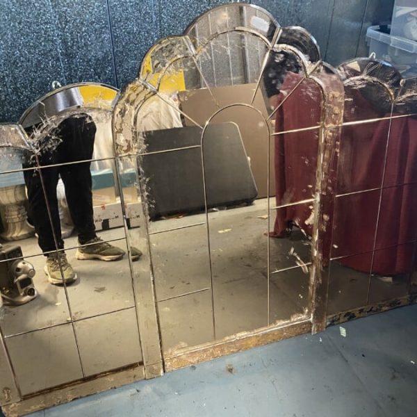 Very Rare large Art Deco mirror