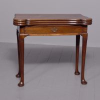 Early Rare George III Mahogany Triple Top Games Table