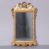 Carved and Gilded Mirror in the Manner of ‘James Moore’