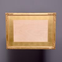 A Carved and Gilded Frame