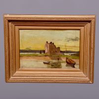 Oil Painting in Gilded Frame