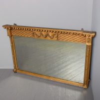 Regency Gilded Overmantel Mirror