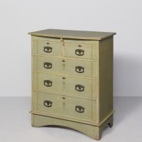 Art Nouveau Scumbled Chest of Drawers