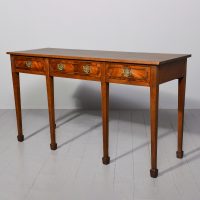George III style mahogany hall table or serving table
