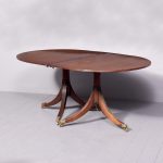 Regency Style Mahogany Dining Table