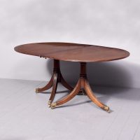 Regency Style Mahogany Dining Table