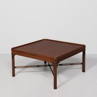 Large Mahogany Coffee Table by Arthur Brett of Norwich