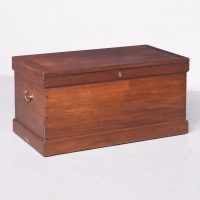 Mahogany Cabinet Makers Kist/Trunk