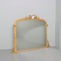 Edinburgh Made Gilded Overmantel Mirror