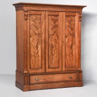 George IV Three Door Wardrobe
