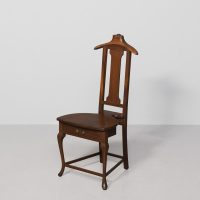A Rare Patented Mahogany Valet Chair/Stand
