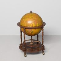 Retro Globe Drinks Trolley