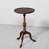 George 3rd style mahogany tripod occasional or wine table