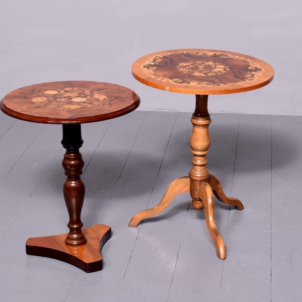 Two Italian Circular Occasional Tables